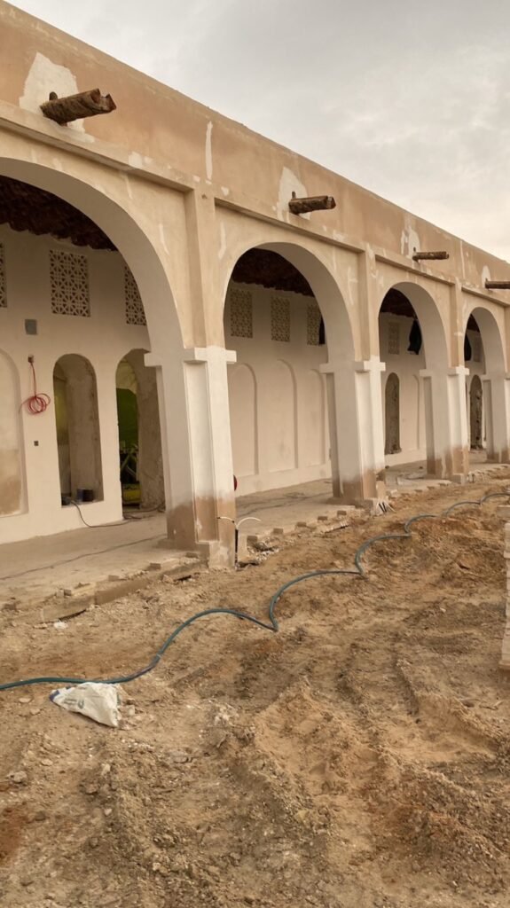 ترميم قصر إبراهيم الأثري في الهفوف بالأحساء