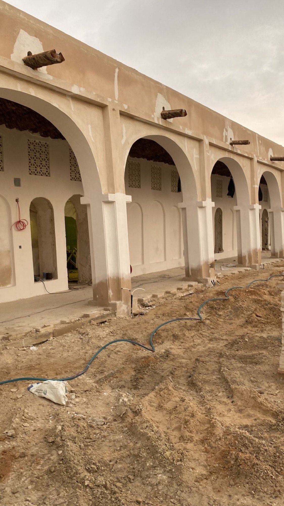 ترميم قصر إبراهيم الأثري في الهفوف بالأحساء